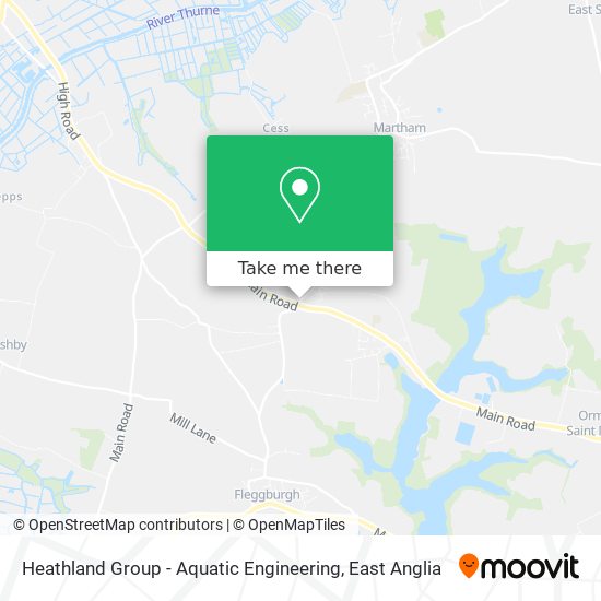 Heathland Group - Aquatic Engineering map