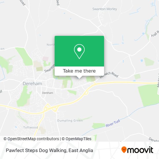 Pawfect Steps Dog Walking map