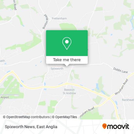 Spixworth News map