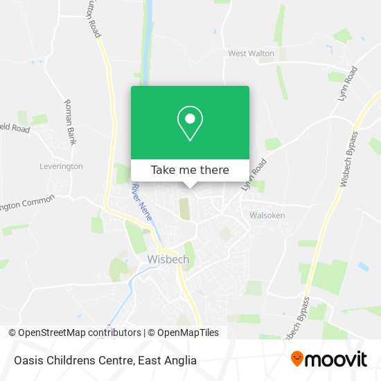 Oasis Childrens Centre map