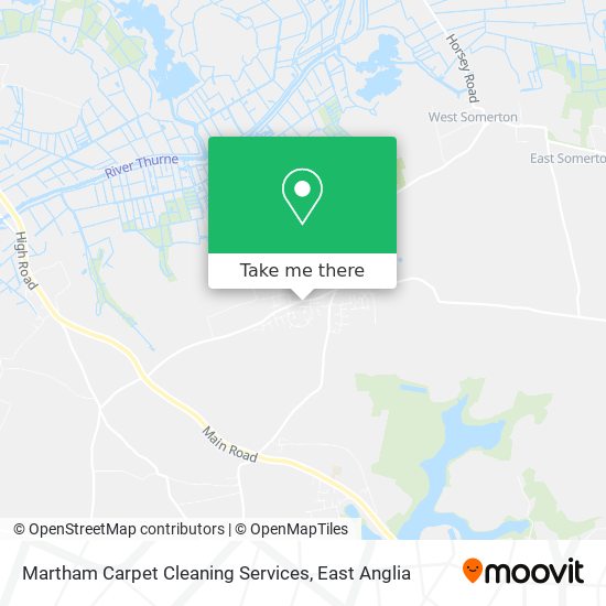 Martham Carpet Cleaning Services map
