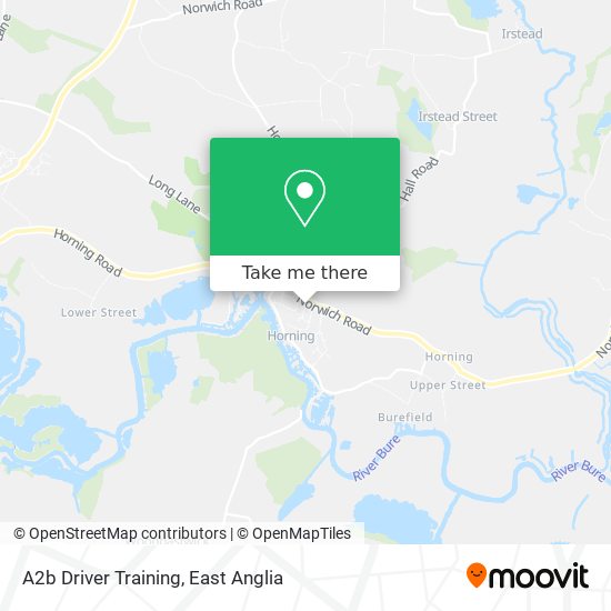 A2b Driver Training map
