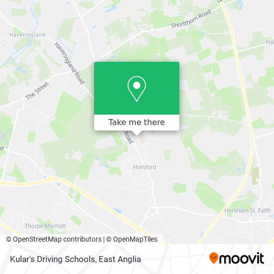 Kular's Driving Schools map