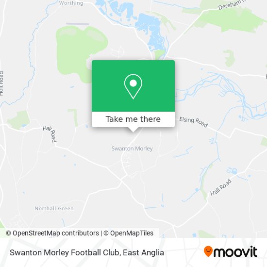 Swanton Morley Football Club map