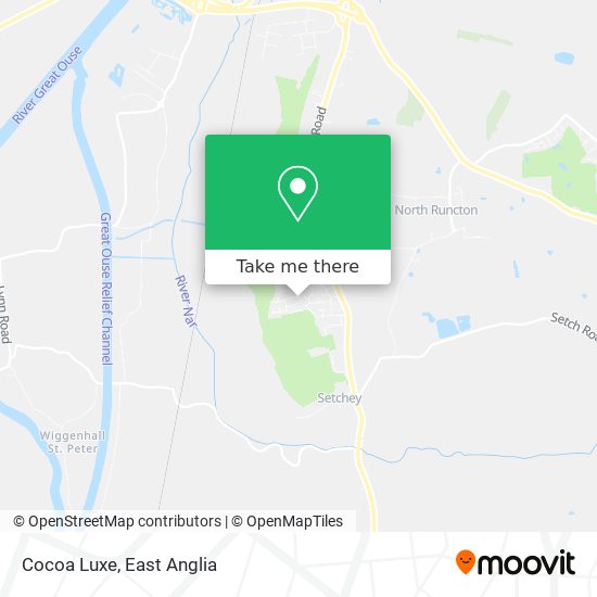 Cocoa Luxe map