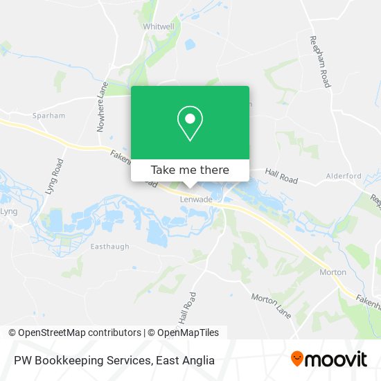 PW Bookkeeping Services map