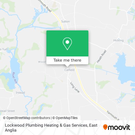 Lockwood Plumbing Heating & Gas Services map