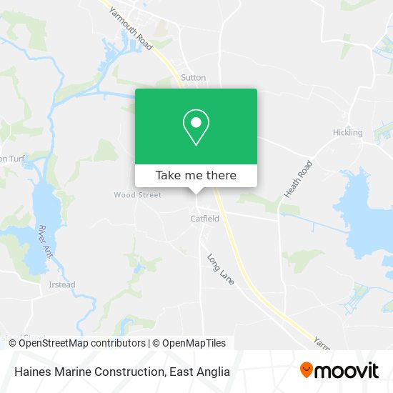 Haines Marine Construction map