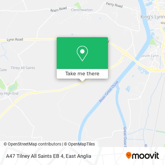 A47 Tilney All Saints EB 4 map