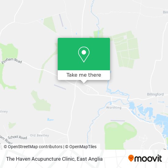 The Haven Acupuncture Clinic map