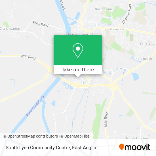 South Lynn Community Centre map