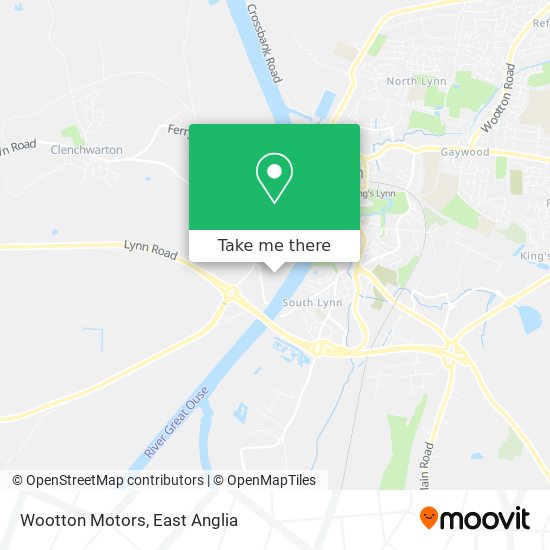 Wootton Motors map
