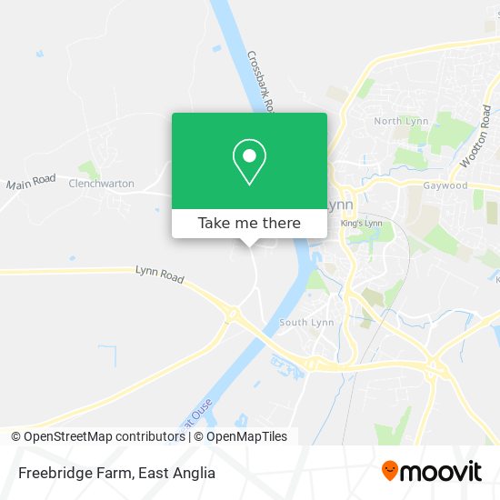 Freebridge Farm map