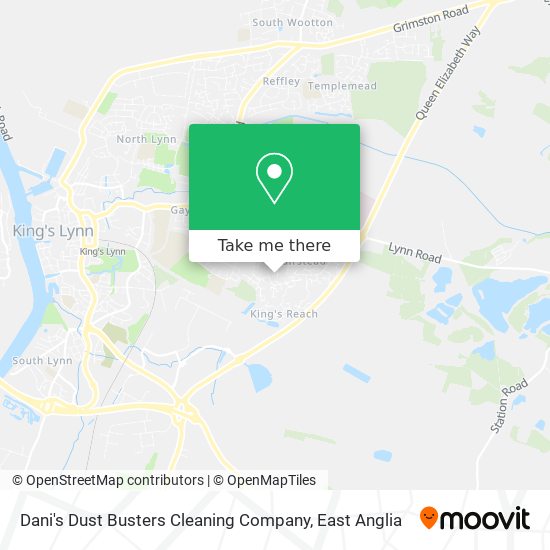 Dani's Dust Busters Cleaning Company map