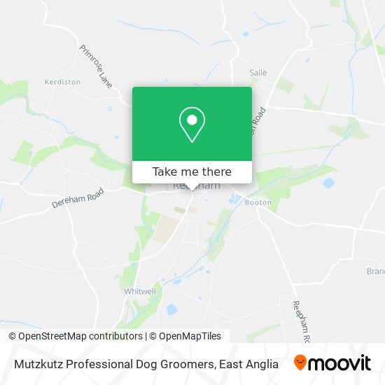 Mutzkutz Professional Dog Groomers map
