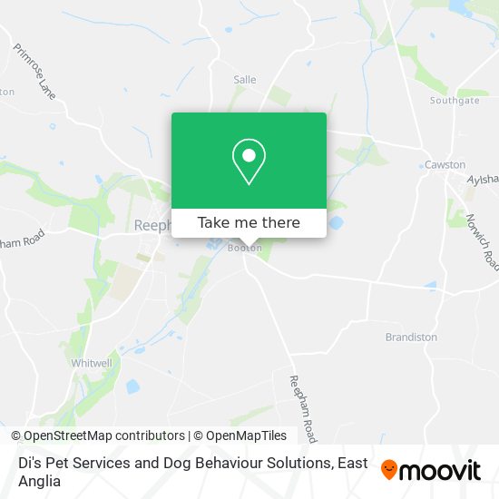 Di's Pet Services and Dog Behaviour Solutions map