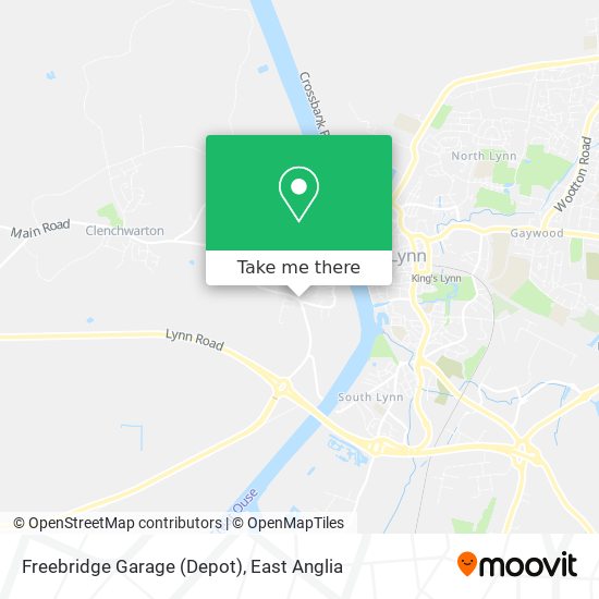 Freebridge Garage (Depot) map