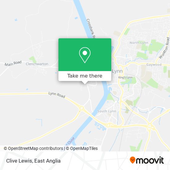 Clive Lewis map