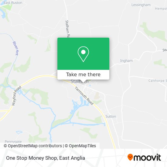 One Stop Money Shop map