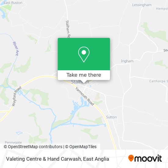 Valeting Centre & Hand Carwash map