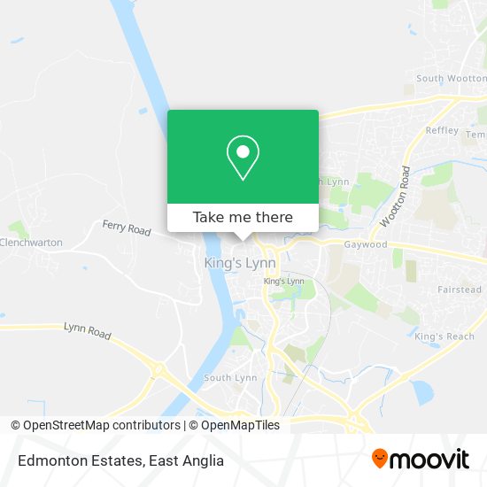 Edmonton Estates map