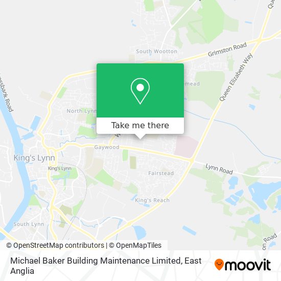 Michael Baker Building Maintenance Limited map
