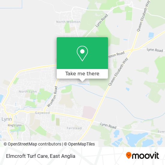 Elmcroft Turf Care map