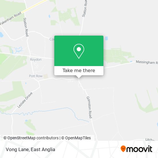 Vong Lane map