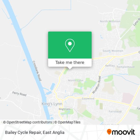 Bailey Cycle Repair map