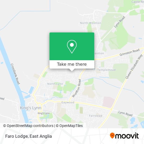 Faro Lodge map