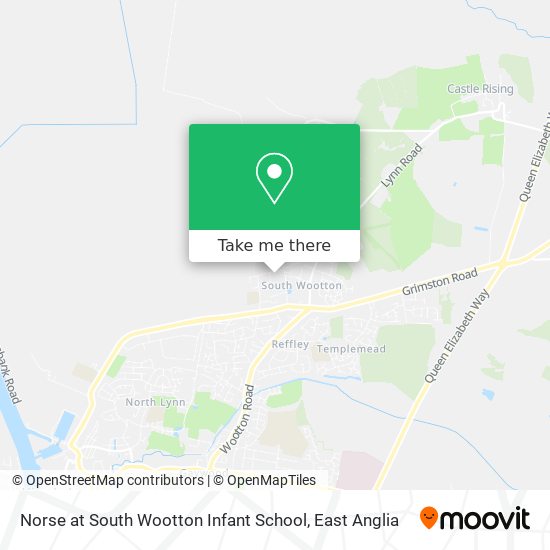 Norse at South Wootton Infant School map