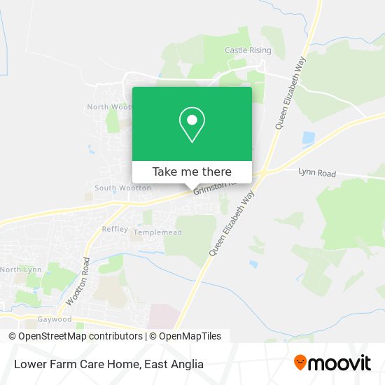 Lower Farm Care Home map