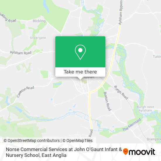 Norse Commercial Services at John O'Gaunt Infant & Nursery School map