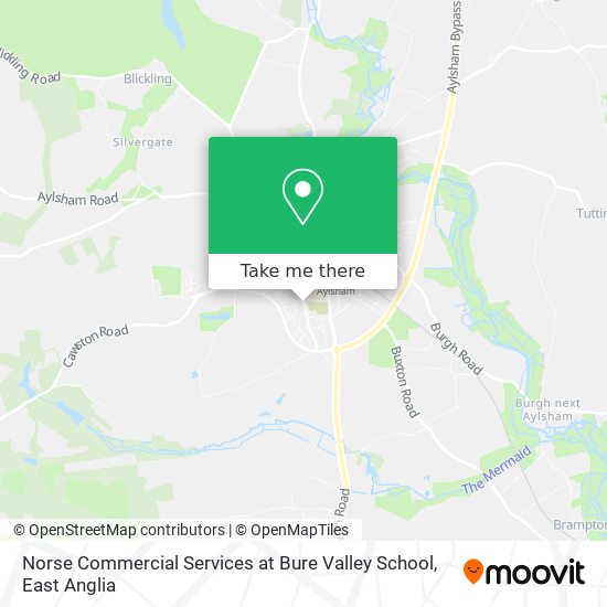 Norse Commercial Services at Bure Valley School map