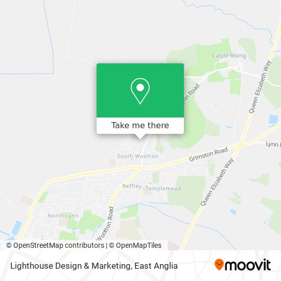 Lighthouse Design & Marketing map