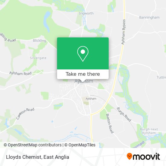 Lloyds Chemist map