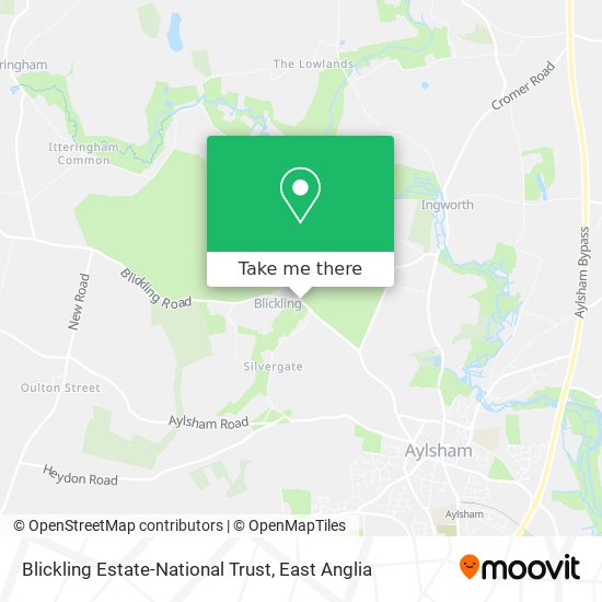 Blickling Estate-National Trust map