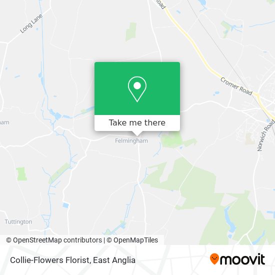 Collie-Flowers Florist map