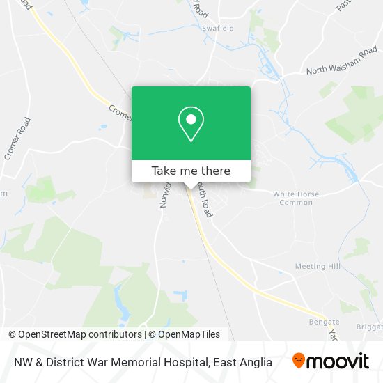 NW & District War Memorial Hospital map