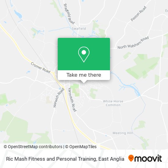 Ric Mash Fitness and Personal Training map