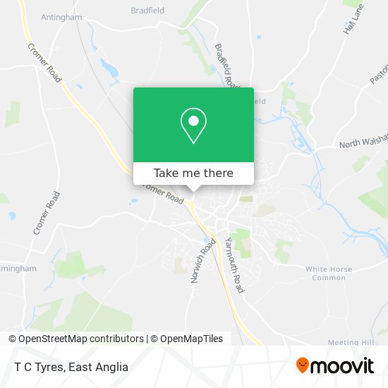 T C Tyres map