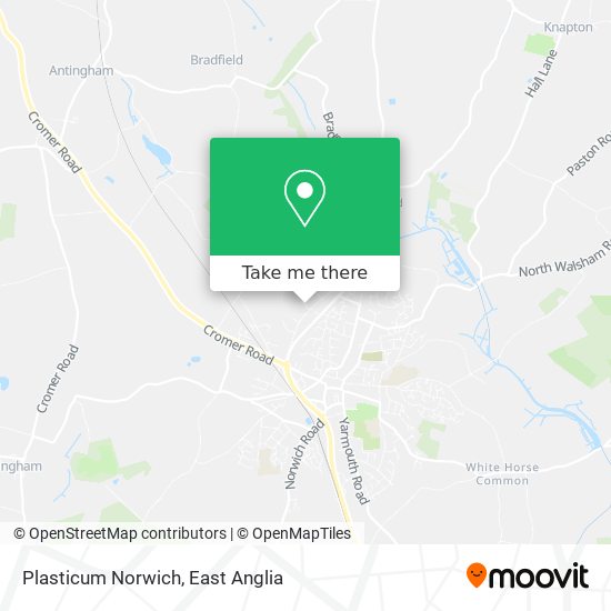 Plasticum Norwich map