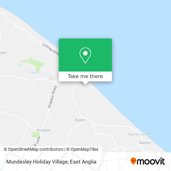 Mundesley Holiday Village map