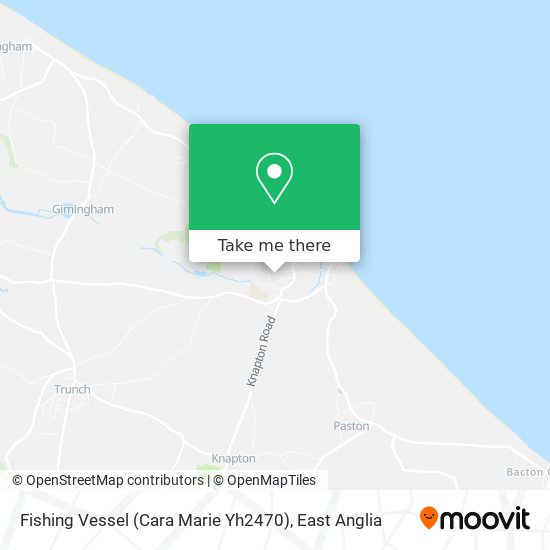 Fishing Vessel (Cara Marie Yh2470) map