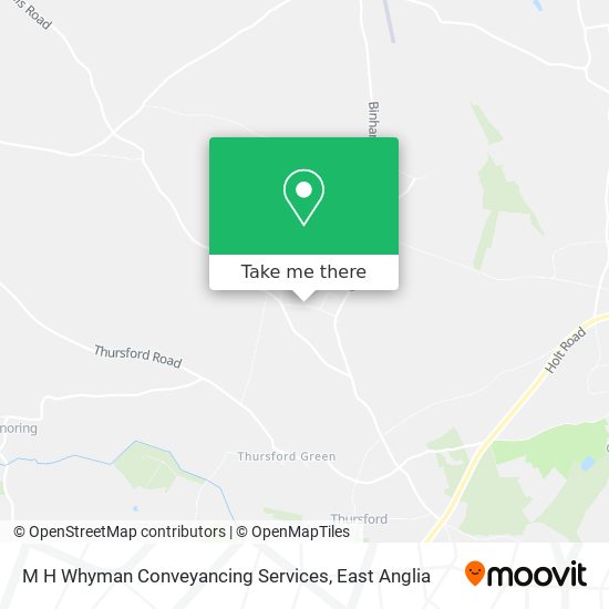 M H Whyman Conveyancing Services map