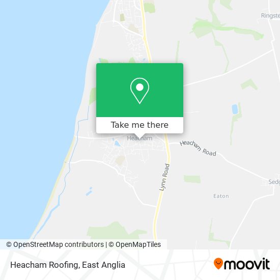 Heacham Roofing map