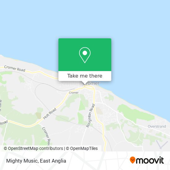 Mighty Music map