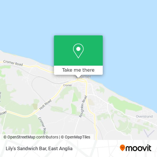 Lily's Sandwich Bar map