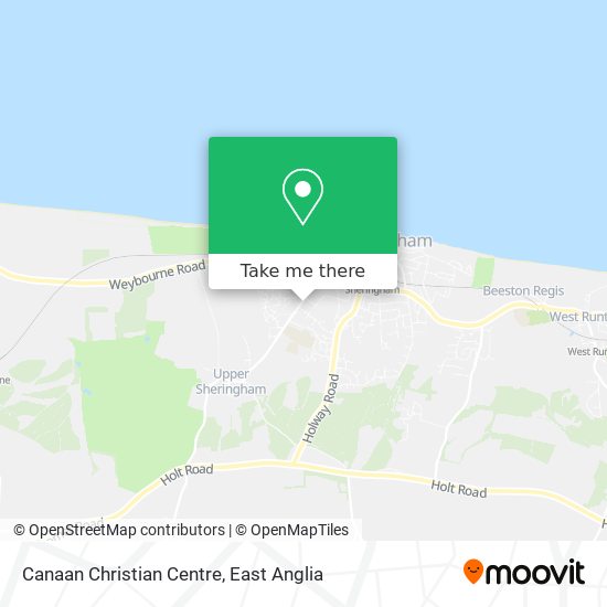 Canaan Christian Centre map