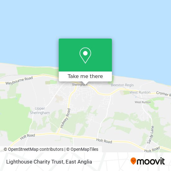 Lighthouse Charity Trust map